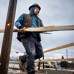 Rebar Washed DuraCanvas Insulated Vest Men - WREN