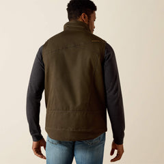 Rebar Washed DuraCanvas Insulated Vest Men - WREN