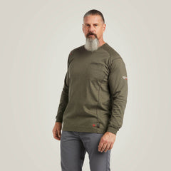 FR Air Rig Life Graphic T-Shirt Men - SAGE HEATHER