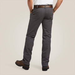 Rebar M7 Slim DuraStretch Made Tough Double Front Straight Pant Men - REBAR GREY