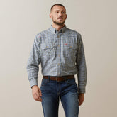 FR Plaid Featherlight Work Shirt Men - CLEAR SKY PLAID