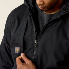Rebar Washed DuraCanvas Insulated Jacket Men - BLACK