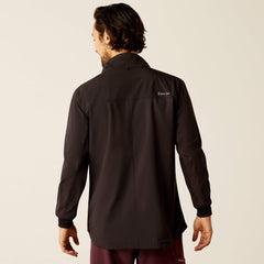 Conrad Utility Scrub Jacket Men - BLACK