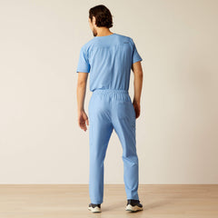 Jacobi Utility Stretch Scrub Pant Men - LIGHT BLUE HEATHER