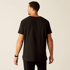 Whitman Scrub Top Men - BLACK
