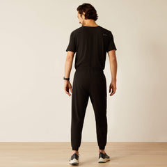 Drew Cargo Stretch Jogger Scrub Pant Men - BLACK