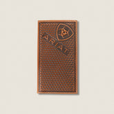 Weaved Rodeo Wallet Men - BROWN