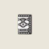 Southwest Diamond Trifold Wallet Men - BLACK