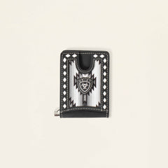 Southwest Diamond Money Clip Men - BLACK