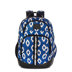Southwest Diamond Print Backpack Men / Women - BLUE