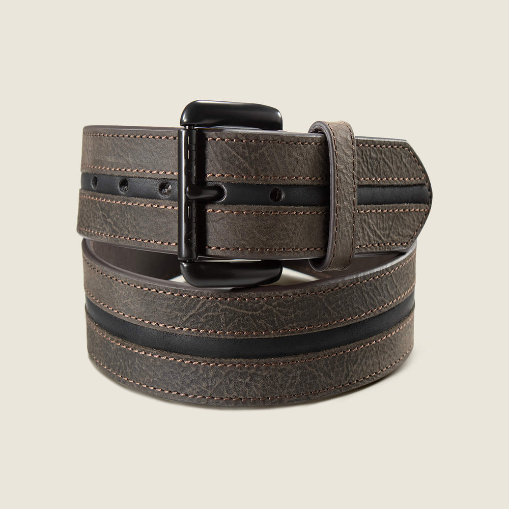 Work Center Inlay Belt Men - BROWN