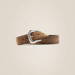 Small hole trim belt Men - BROWN
