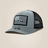 Usa flag patch logo cap Men - GRAY
