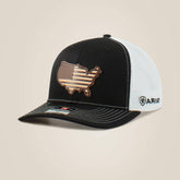Usa flag patch logo cap Men - BLACK