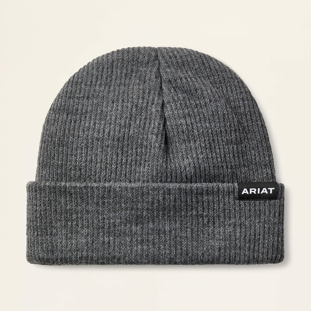 Rebar Ribbed Beanie Men / Women - DARK GREY HEATHER