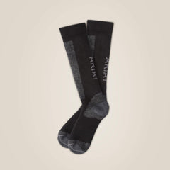 AriatTEK Merino Socks Men / Women - BLACK/GREY