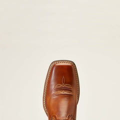 Round Up Remuda Wide Square Toe Western Boot Women - NATURALLY RICH