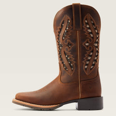 Hybrid Rancher VentTek 360° Western Boot Women - DISTRESSED TAN