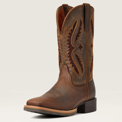 Hybrid Rancher VentTek 360° Western Boot Women - DISTRESSED TAN/ TRUFFLE