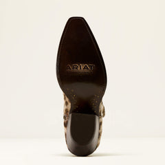 Casanova X Toe Western Boot Women - GILDED LEOPARD HAIR ON