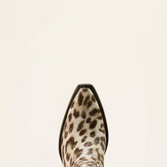 Casanova X Toe Western Boot Women - GILDED LEOPARD HAIR ON