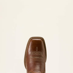 Captivate Wide Square Toe Western Boot Women - DARK TAN/TITANIUM