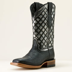 Frontier Wittman Wide Square Toe Western Boot Women - MIDNIGHT ROSE EMBOSS/INTERGALACTIC