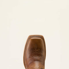 Frontier Wittman Wide Square Toe Western Boot Women - SHADES OF GRAIN/IRIDESCENT LAGOON
