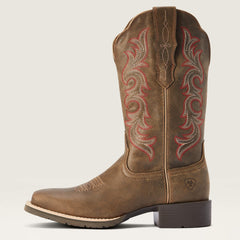 Hybrid Rancher StretchFit Western Boot Women - PEBBLE
