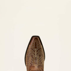 Round Up Collins D Toe Western Boot Women - SMOKED WHEAT