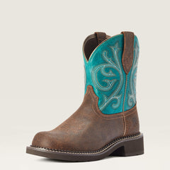 Fatbaby Heritage Western Boot Women - WORN HICKORY