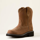 Fatbaby Slouch Western Boot Women - CRUSHED PEANUT