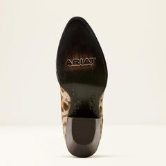 Julietta J Toe Western Boot Women - GILDED LEOPARD HAIR ON
