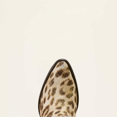 Julietta J Toe Western Boot Women - GILDED LEOPARD HAIR ON