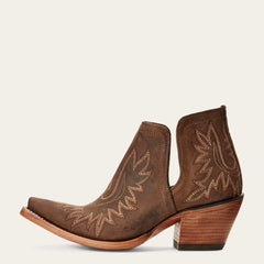 Dixon X Toe Western Boot Women - WEATHERED BROWN