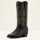 Louella R Toe Western Boot Women - TRUE BLACK