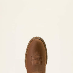 Hybrid Ranchward W Toe Western Boot Women - FRONTIER BROWN