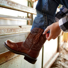 Fatbaby Heritage Dapper Western Boot Women - COPPER KETTLE
