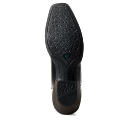 Round Up Square Toe Western Boot Women - LIMOUSINE BLACK