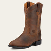 Heritage Roper Western Boot Women - DISTRESSED BROWN