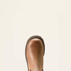 Fatbaby Chelsea Western Boot Women - DISTRESSED NATURAL