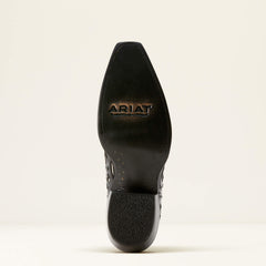 Valentina Western Boot Women - BLACK JASPER/PLATINUM