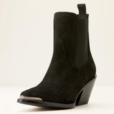 Shiloh Bootie Women - DISTRESSED BLACK SUEDE