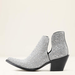 Dixon Glitz Bootie Women - SILVER SPARKLE