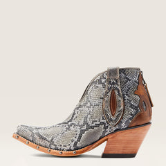 Greeley Western Boot Women - NATURAL SNAKE