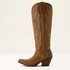Laramie X Toe Western Boot Women - DISTRESSED DIJON SUEDE