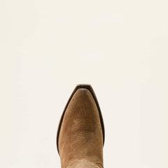 Laramie X Toe Western Boot Women - DISTRESSED DIJON SUEDE