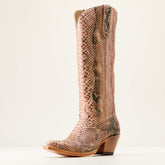 Sterling Emery StretchFit Western Boot Women - ROSEWATER PYTHON