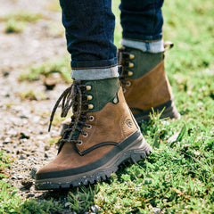 Moresby Waterproof Boot Women - OILY DISTRESSED BROWN