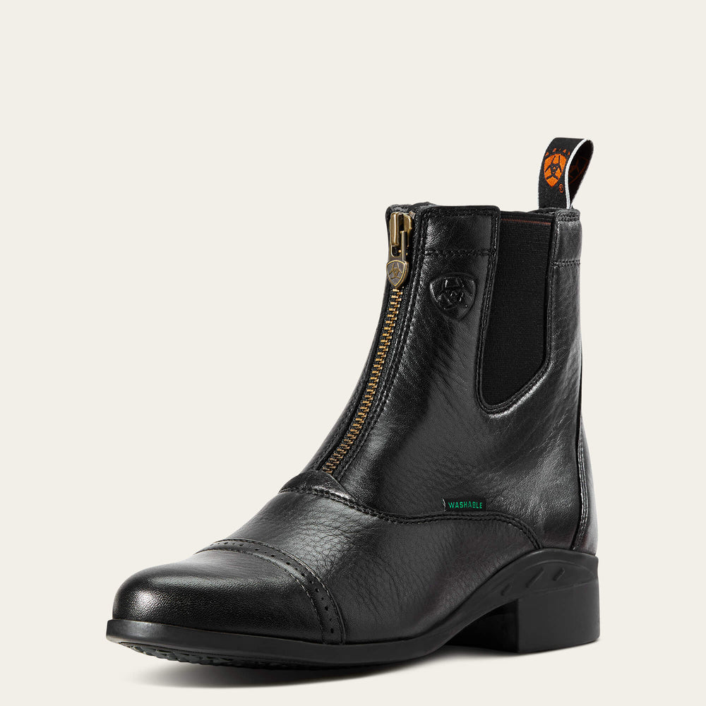 Heritage Breeze Zip Paddock Boot Women - BLACK
